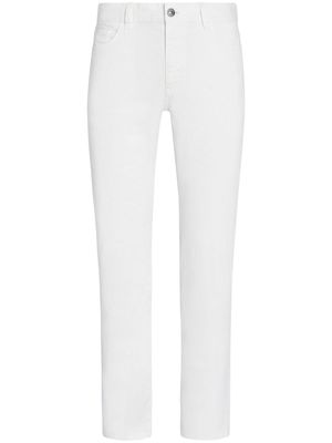 Zegna Roccia mid-rise skinny jeans - White