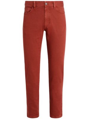 Zegna Roccia slim-fit jeans - Red