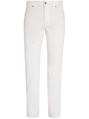 Zegna Roccia slim-fit jeans - White