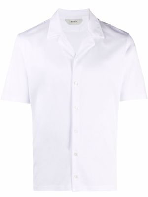 Zegna short-sleeve cotton shirt - White