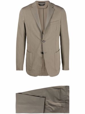 Zegna single-breasted suit - Green