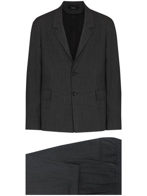 Zegna single-breasted two-piece suit - Grey