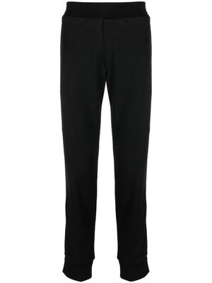Zegna slim-fit TECHMERINO™ wool track pants - Black