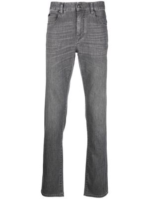 Zegna stonewash straight-leg jeans - Grey