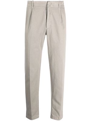 Zegna straight-leg cut chino trousers - Grey