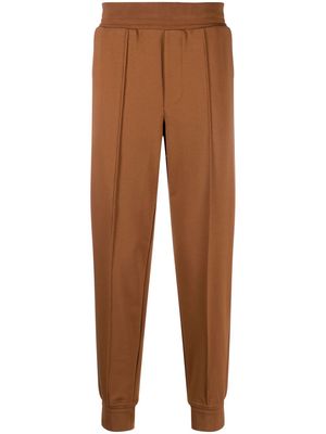 Zegna tapered-leg track pants - Brown