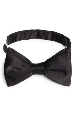 ZEGNA TIES Silk Bow Tie in Black