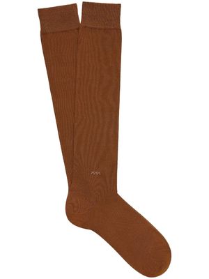 Zegna Triple Stitch mid-calf socks - 222
