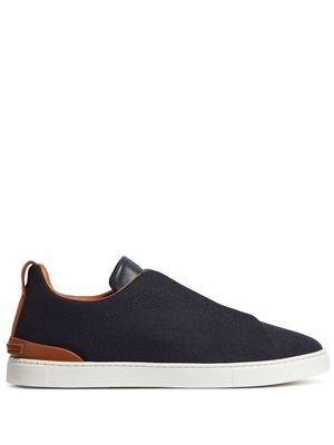 Zegna Triple Stitch™ wool sneakers - Blue