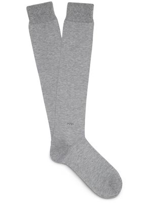 Zegna Triple-X mélange mid-calf socks - Grey