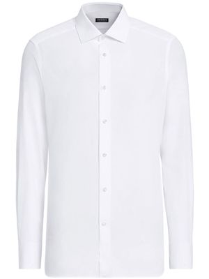 Zegna Trofeo cotton shirt - White