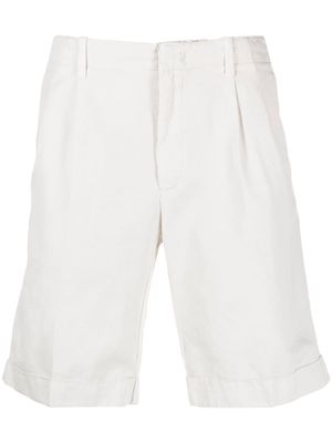 Zegna turn-up Bermuda shorts - White