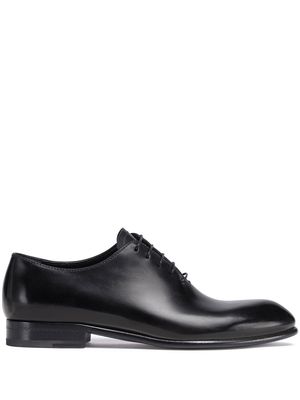 Zegna Vienna leather Oxford shoes - Black