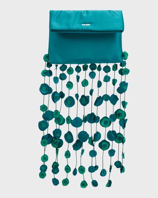 Zelena Mini Dangle Poppy Clutch Bag