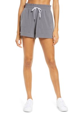 zella Camp Shorts in Grey Shade