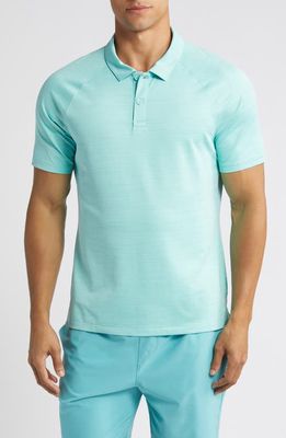 Zella Chip Performance Golf Polo in Teal Meadow 