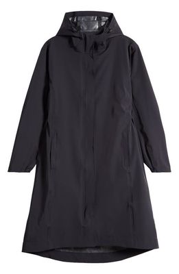 zella Journey Waterproof Raincoat in Black