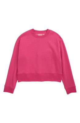 zella Kids' Amazing Lite Sweatshirt in Pink Raspberry