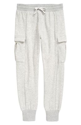 zella Kids' Amazing Statement Cargo Joggers in Grey Micro Heather