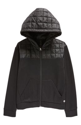 zella Kids' Crest Hybrid Jacket in Black