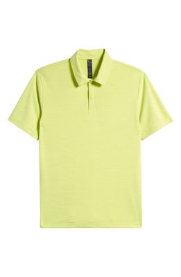 zella Kids' Jump Up Performance Piqué Knit Polo in Green Obi