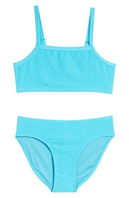 zella Kids' Paradise Two-Piece Swimsuit in Teal Scuba