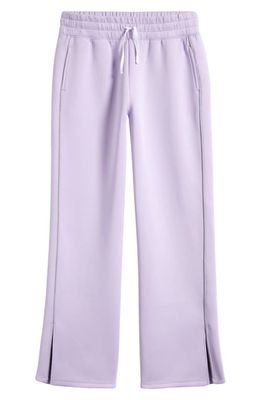 zella Kids' Reflective Track Pants in Purple Breeze