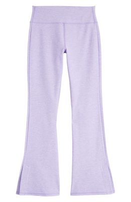 zella Kids' Restore Soft Split Hem Pants in Purple Secret