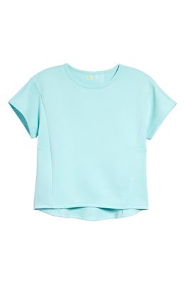 zella Kids' Track Blossom T-Shirt in Teal Tint