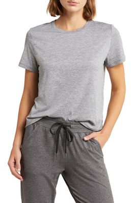 zella Restore Soft Lite Relaxed T-Shirt in Grey Shade