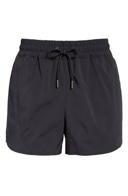 zella Streamline Reflective Shorts in Black
