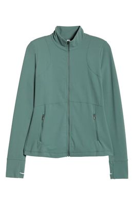 zella Studio Luxe Performance Jacket in Green Duck