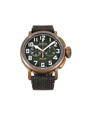 Zenith 2021 pre-owned Pilot Type 20 Chronograph Adventure 45mm - Green