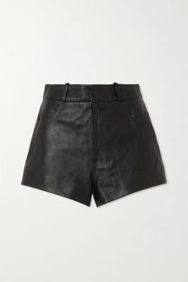 Zeynep Arcay - Leather Shorts - Black