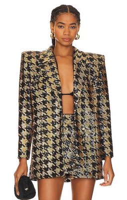 Zhivago Down in Flames Jacket in Metallic Gold