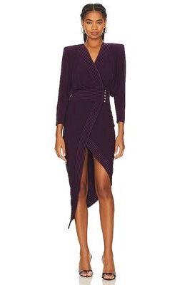 Zhivago I'm Her Man Dress in Purple