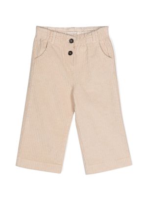Zhoe & Tobiah corduroy cotton-blend trousers - Neutrals