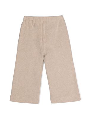 Zhoe & Tobiah elasticated-waist cotton-blend trousers - Neutrals