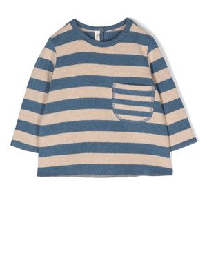 Zhoe & Tobiah knitted striped jumper - Blue