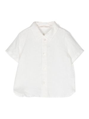 Zhoe & Tobiah short-sleeved linen shirt - White