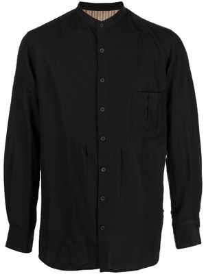 Ziggy Chen patch-pocket detail shirt - Black