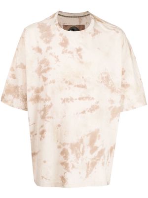 ZIGGY CHEN tie-dye short-sleeve T-shirt - White