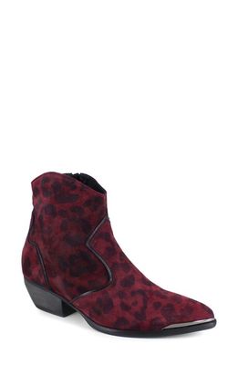 ZIGIny Gretchen Water Resistant Western Boot in Brick Leather