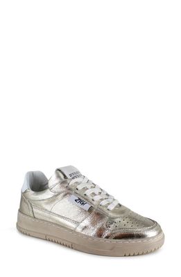 ZIGIny Ruthi Water Resistant Sneaker in Gold Leather