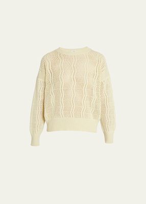 Zigzag Cashmere Sweater