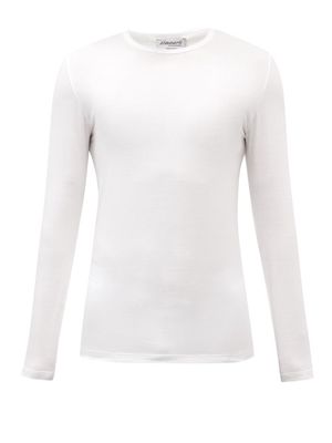 Zimmerli - 700 Pureness Stretch-jersey T-shirt - Mens - White