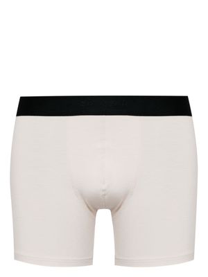 Zimmerli logo-waistband modal-blend boxers - Neutrals