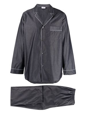 Zimmerli long-sleeve cotton pyjama - Grey