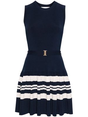 ZIMMERMANN Acadian striped minidress - Blue