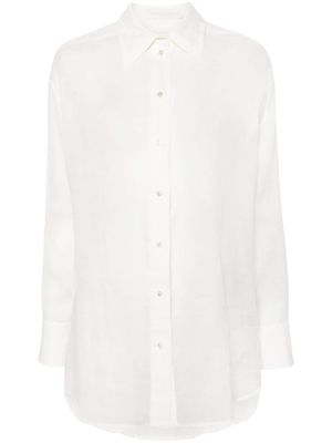 ZIMMERMANN Alight floral-embroidered shirt - White